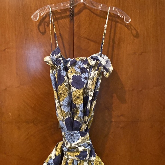 Linen Lisa Marie Fernandez maxi/dress with tie . - Picture 4 of 8